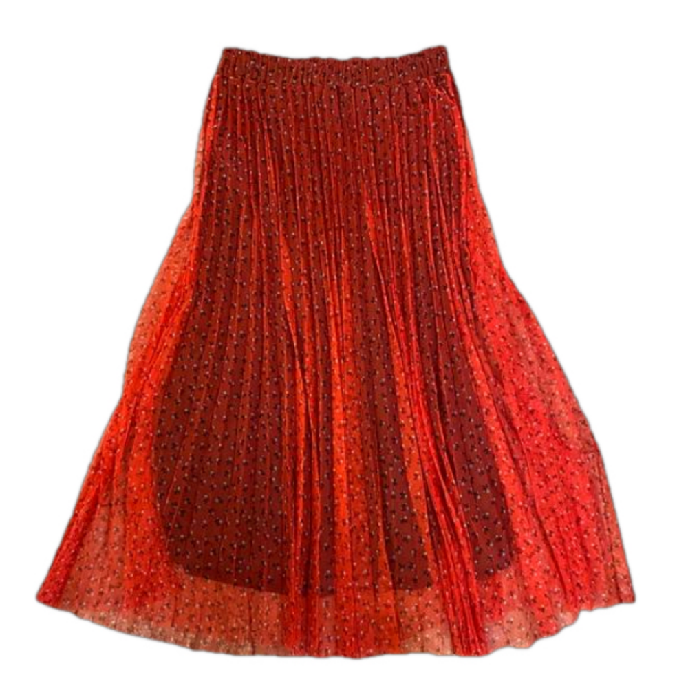 Revamped size Large midi length skirt